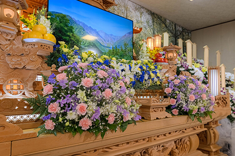 ⑦【祭壇飾り例】