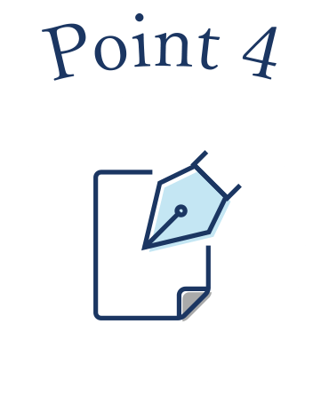 Point4 葬儀後のアフターフォローも充実。